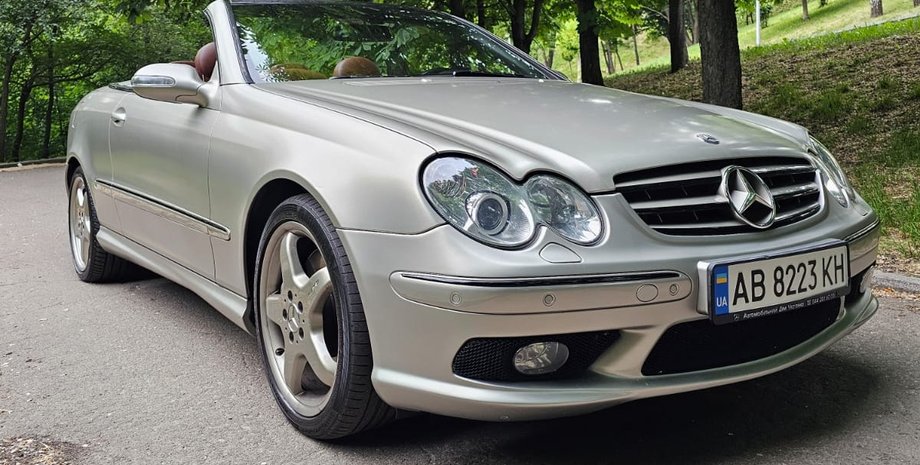 Mercedes-Benz CLK500 Armani, Mercedes CLK500 Armani, Mercedes CLK Armani, Mercedes CLK Armani, Mercedes CLK, кабриолет Mercedes