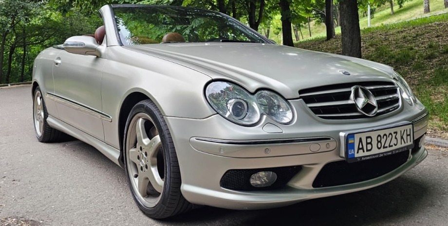 Mercedes-Benz CLK500 Armani, Mercedes CLK500 Armani, Mercedes CLK Armani, Mercedes CLK, кабріолет Mercedes