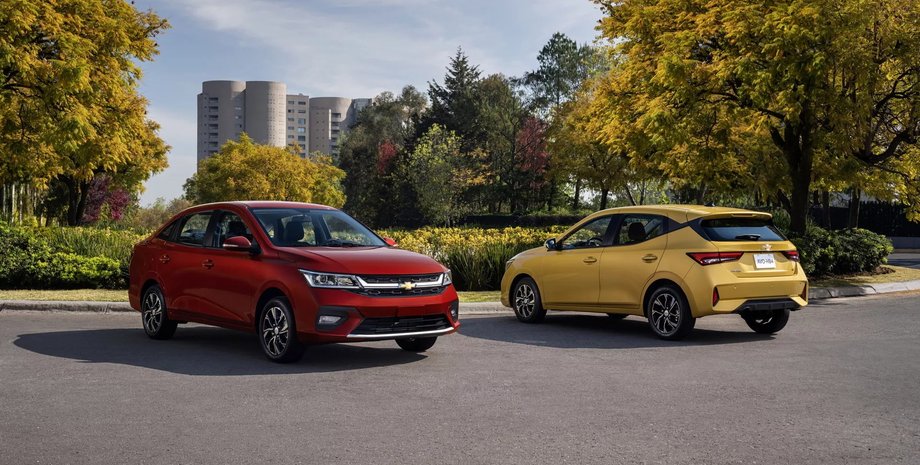 Chevrolet Aveo 2023, Chevrolet Aveo, новый Chevrolet Aveo, Шевроле Авео, новый Шевроле Авео