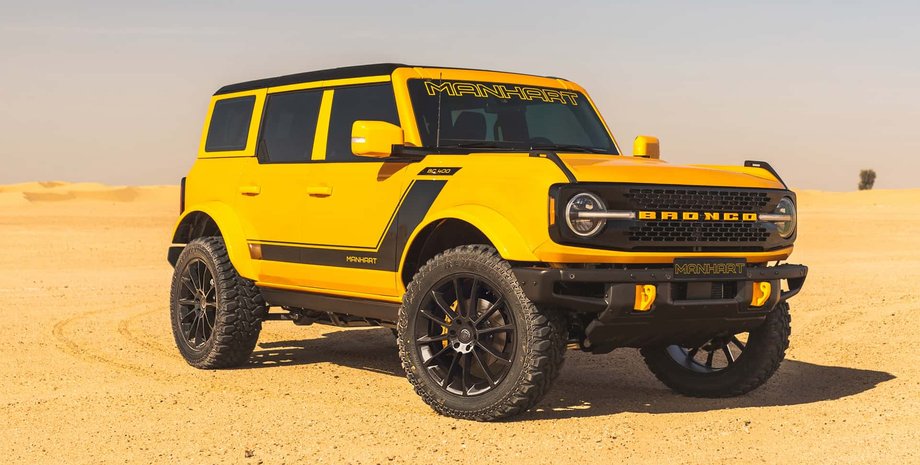 Ford, Ford Bronco, Manhart, Тюнинг, Авто, Автомобили, Внедорожник, Новинки, Бездорожье