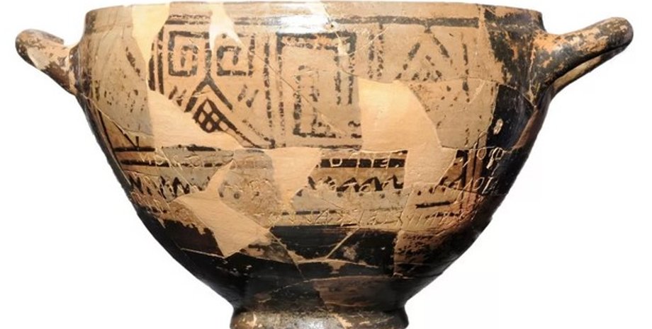 Чаша Нестора, остров Искья, Питекусай