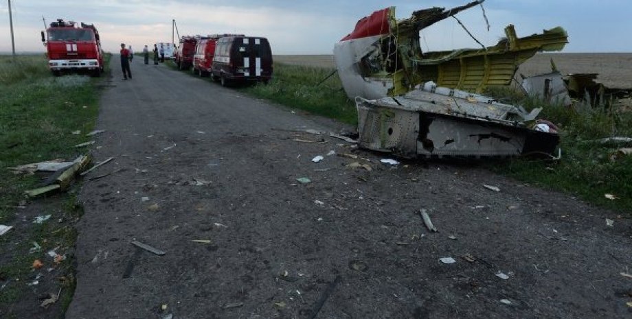 Авиакатастрофа в Донбассе / РИА Новости
