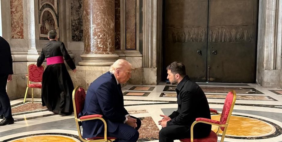 Дональд Трамп и Владимир Зеленский, Трамп Зеленский в Риме, Трамп Зеленский в Ватикане, Трамп Зеленский переговоры, Трамп Зеленский переговоры, Трамп Зеленский перемирие, перемирие в Украине