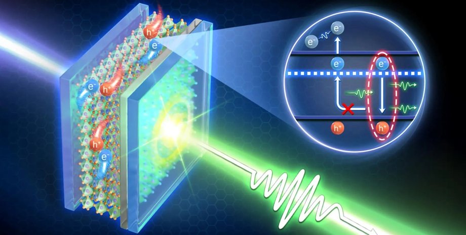 лазерний промінь ілюстрація вчених