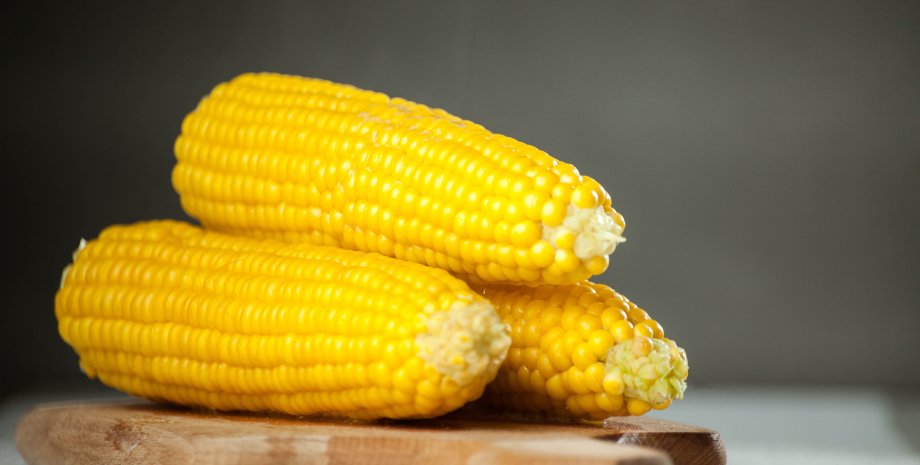 кукуруза, кукуруза в духовке, еда