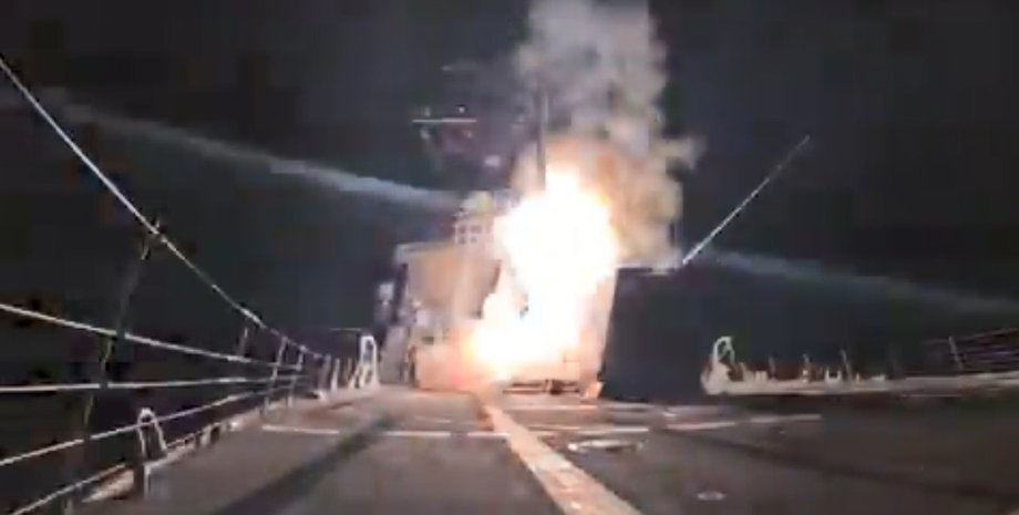 пуск ракети Tomahawk