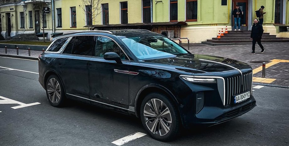 электромобиль Hongqi e-HS9, Hongqi e-HS9, новый Hongqi e-HS9, электромобиль Hongqi, китайский электромобиль