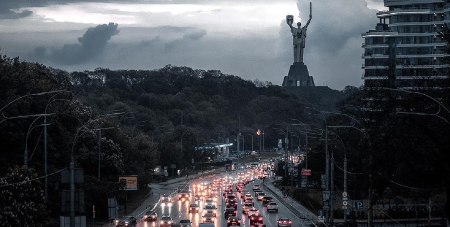 отключения света в киеве, Киев, блэкаут, нет света