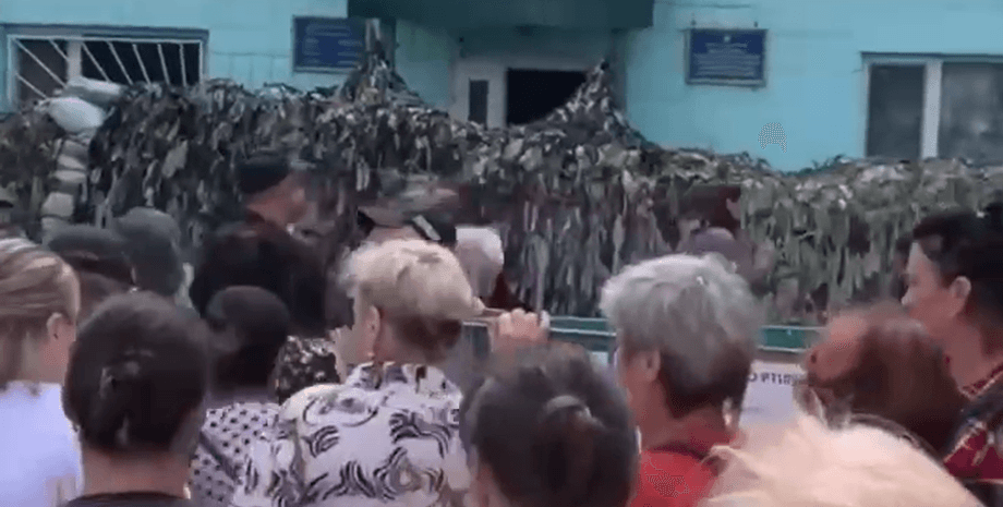 тцк, Житомирская область, митинг