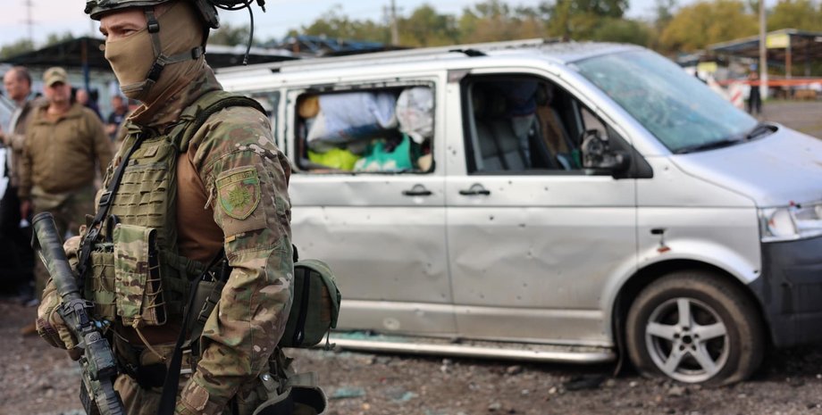 Обстрел Запорожье сегодня ракетный удар гуманитарная колонна