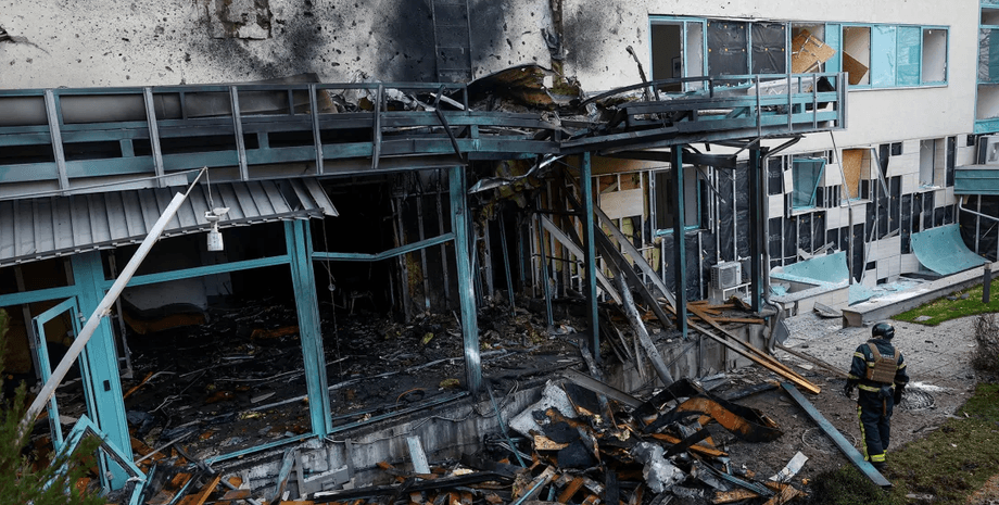 Последствия обстрелов , шахеды