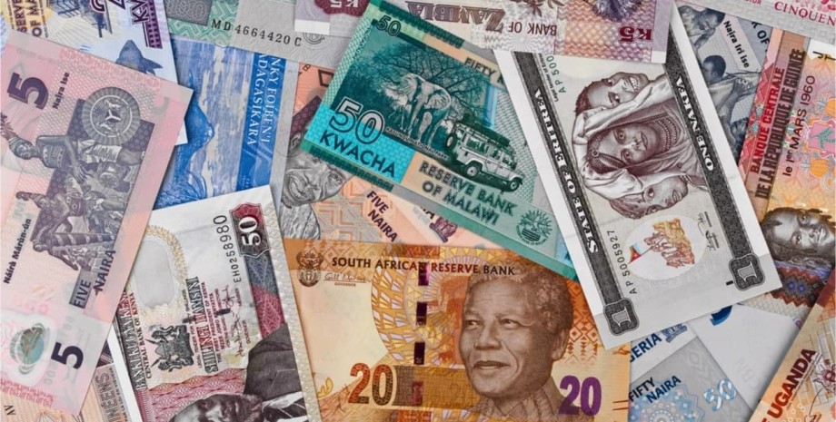 Валюта, Африка, банкноти, фото