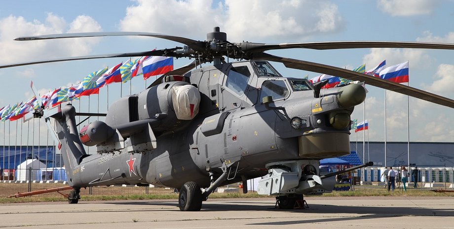 Мі-28 ЗС РФ, дрон, вертоліт збили дроном, мі-28 дрон, курська область, війна з Росією