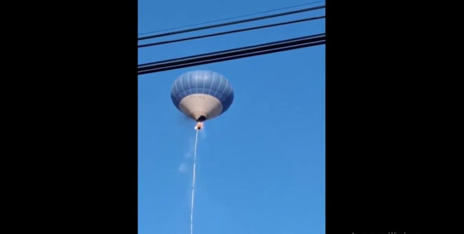 новости мексики, загорелся воздушный шар