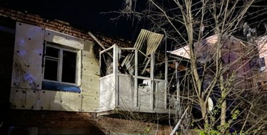 прилет, полтава, обстрел, разрушения