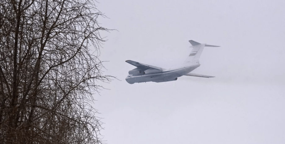 Іл-76, російський літак, російська авіація, війна РФ проти України