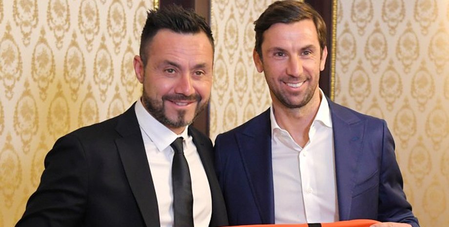 Роберто Де Дзерби, Дарио Срна, Шахтер