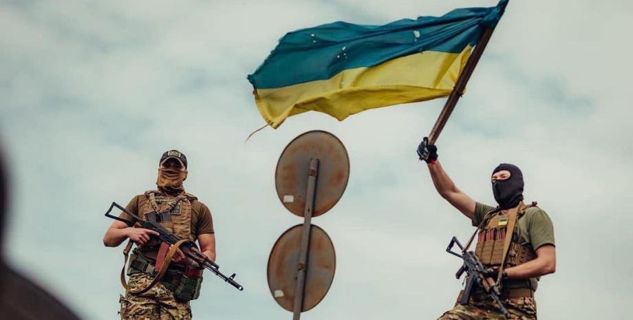 ВСУ, военные, флаг Украины, Силы обороны, украинская армия, солдаты