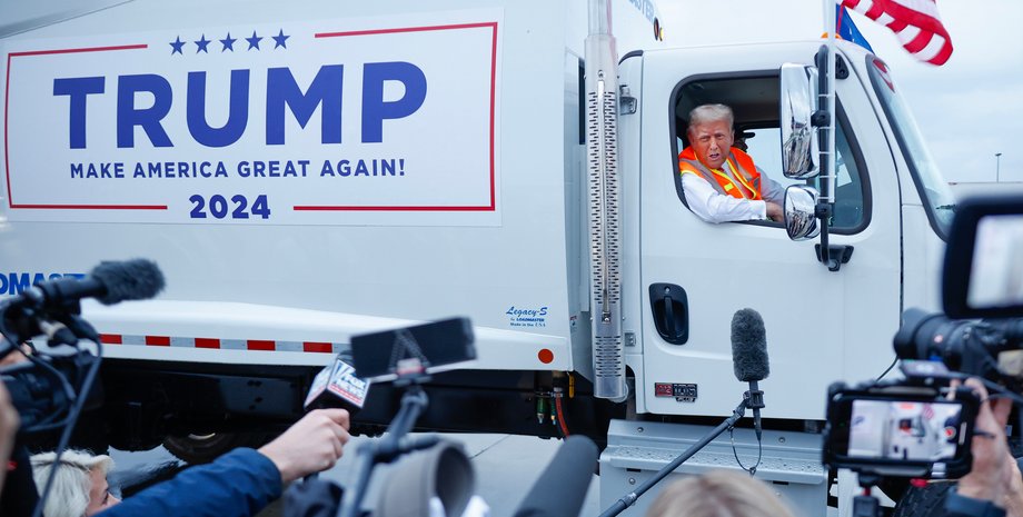 Трамп, Трамп сміттєвоз, Дональд Трамп
