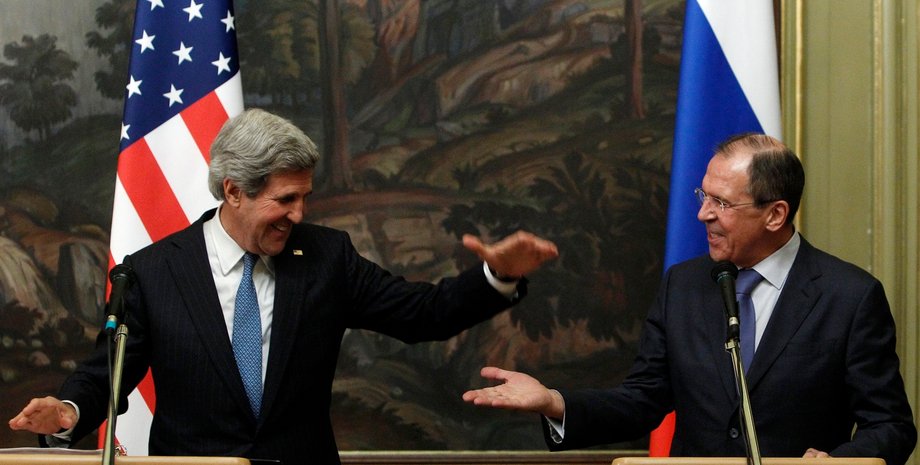 Джон Керри, Сергей Лавров / Фото: cont.ws