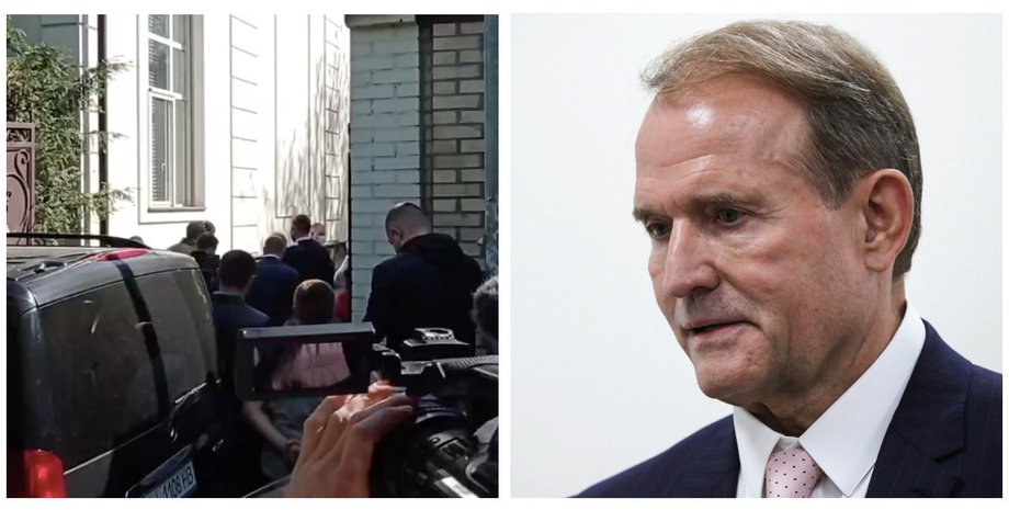 Віктор Медведчук, обшуки, ОТЗЖ, держзрада, підозра, обшуки у Медведчука