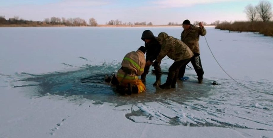 українські підлітки, загибель на озері, провалилися під лід, Польща, опікуни