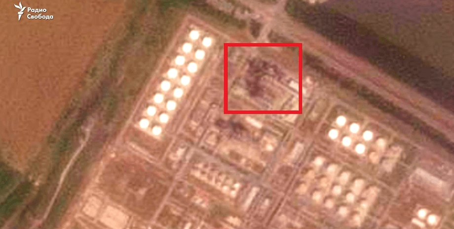 супутниковий знімок, Новошахтинський НПЗ