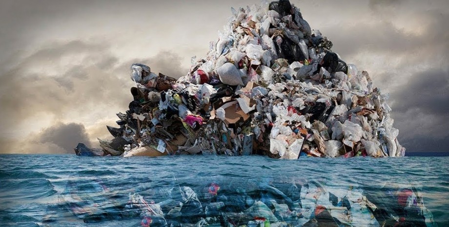 Великое тихоокеанское мусорное пятно, мусор в океане, океан, угроза экологии, плавучий мусор,