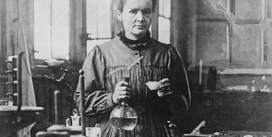 Марія Кюрі, радіоактивність, Нобелівська премія, мати сучасної фізики, полоній, радій, наукова спадщина, радіоактивні елементи, радіаційне опромінення, апластична анемія, свинцева труна,дослідження, небезпека