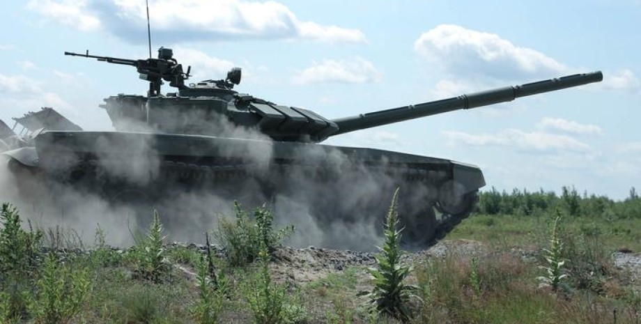 россйиский танк, Т-72Б, бронированная техника