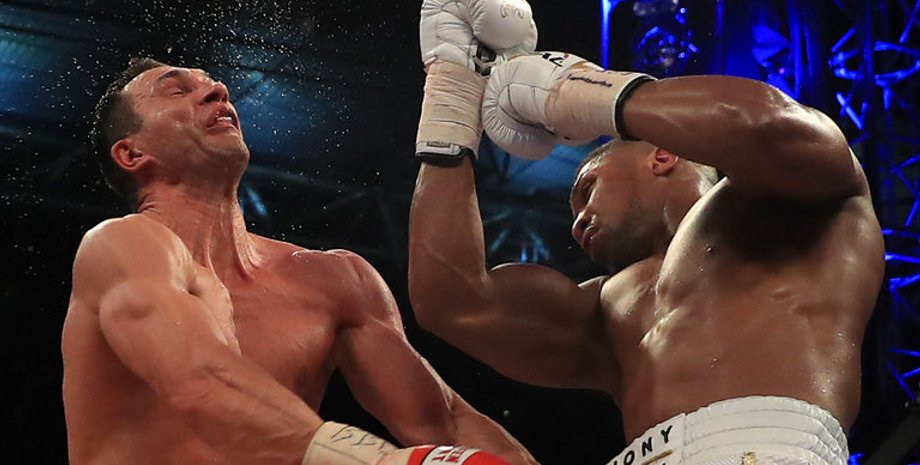 Владимир Кличко и Энтони Джошуа / Фото: Sky Sports