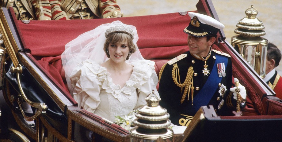 принцесса Диана, принц Чарльз, королевская свадьба