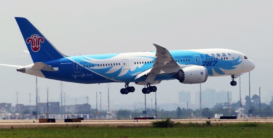Пассажир бросил монетки в двигатель самолета, авиакомпания China Southern Airlines, перелет, курьез, инцидент на борту авиалайнера