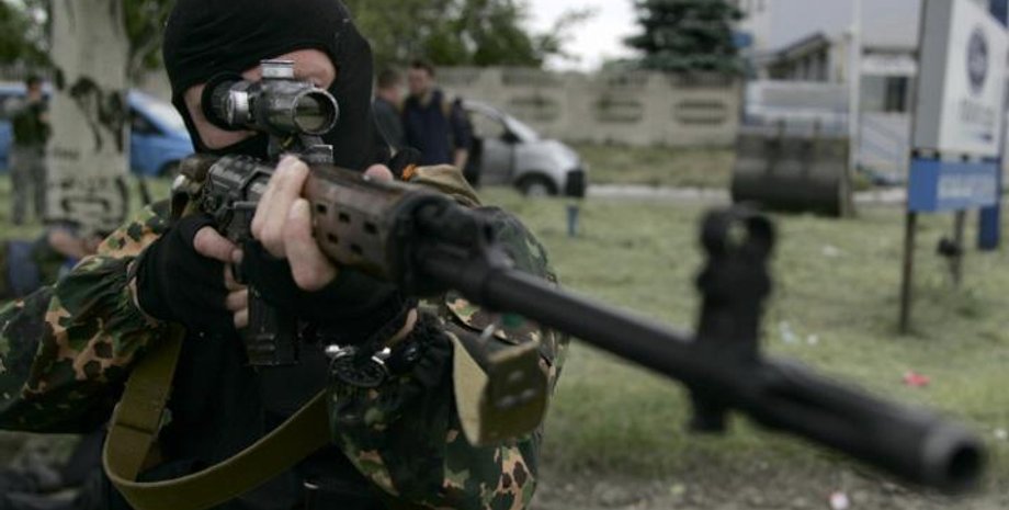 Боевик ЛНР / Фото: Новая газета