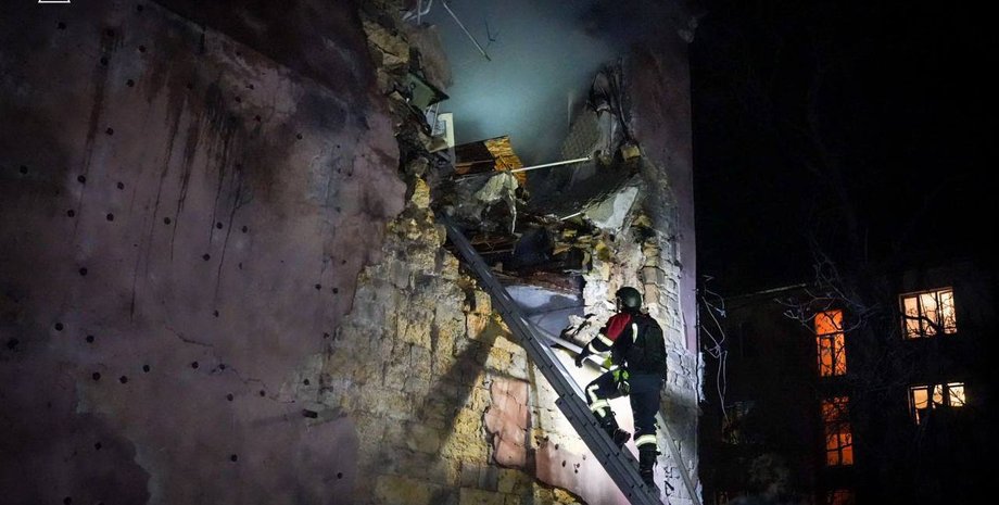 Наслідки удару РФ по Одесі