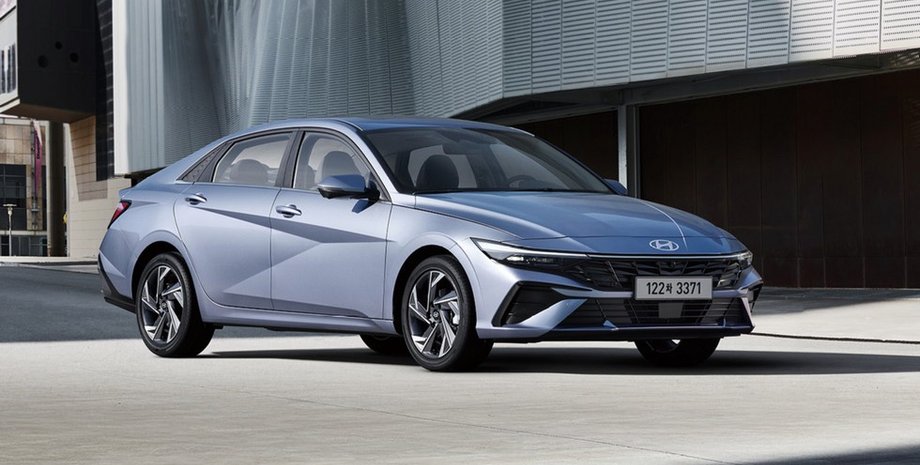 новый Hyundai Elantra, Hyundai Elantra, Hyundai Elantra 2024, седан Hyundai
