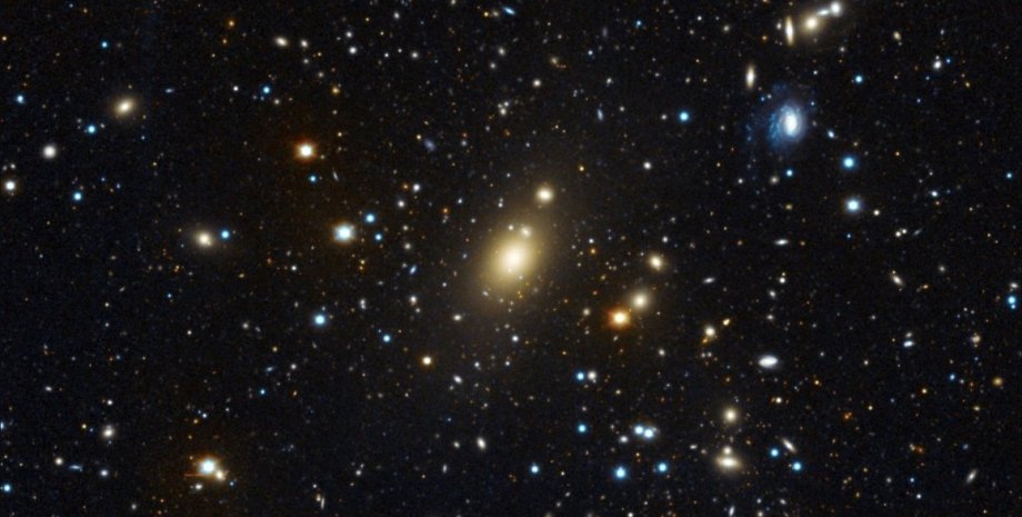 Скопление галактик Abell 85. Фото: Mathias Kluge/USM/MPE