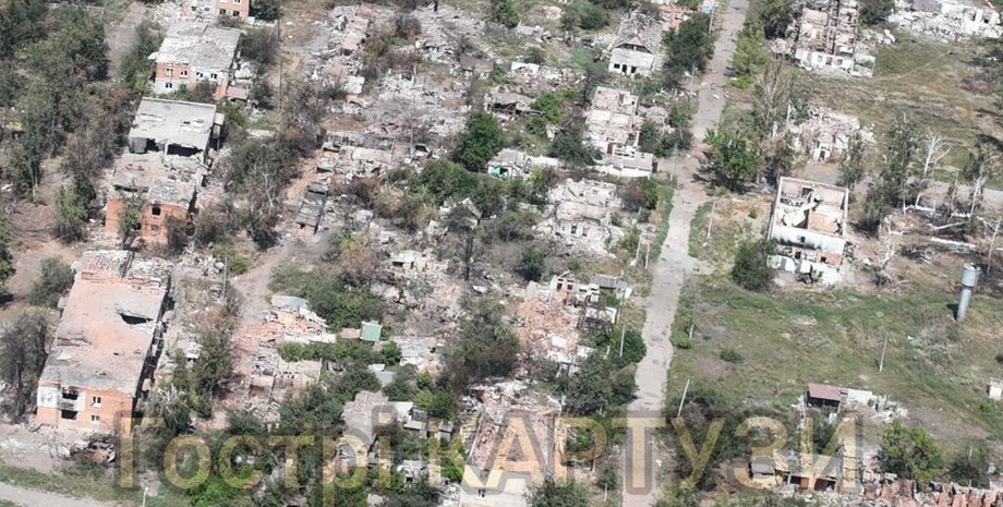 Глибоке, зруйноване Глибоке, руїни Глибоке