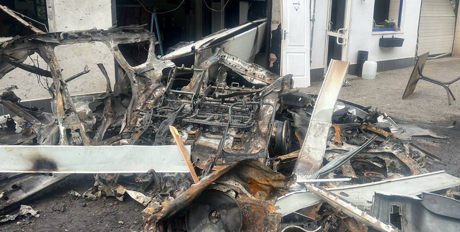 Последствия удара Шахедов по Харькову