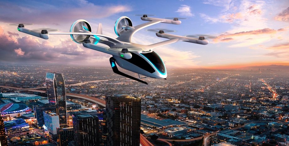 аеротаксі, електролітак, коптер