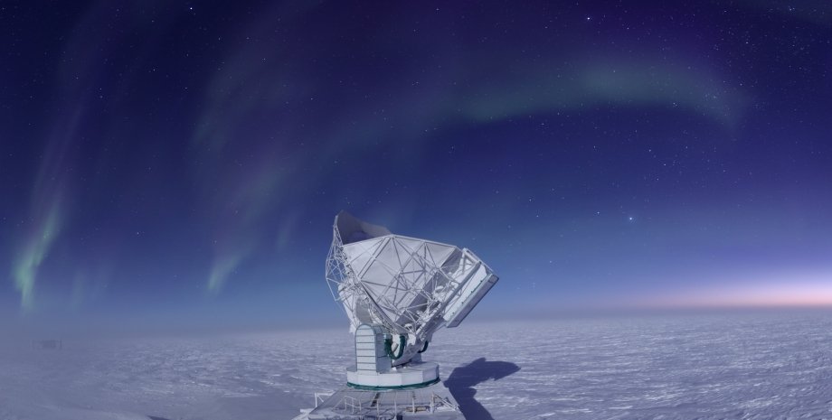 Телескоп Южного полюса. Фото: Jason Gallicchio