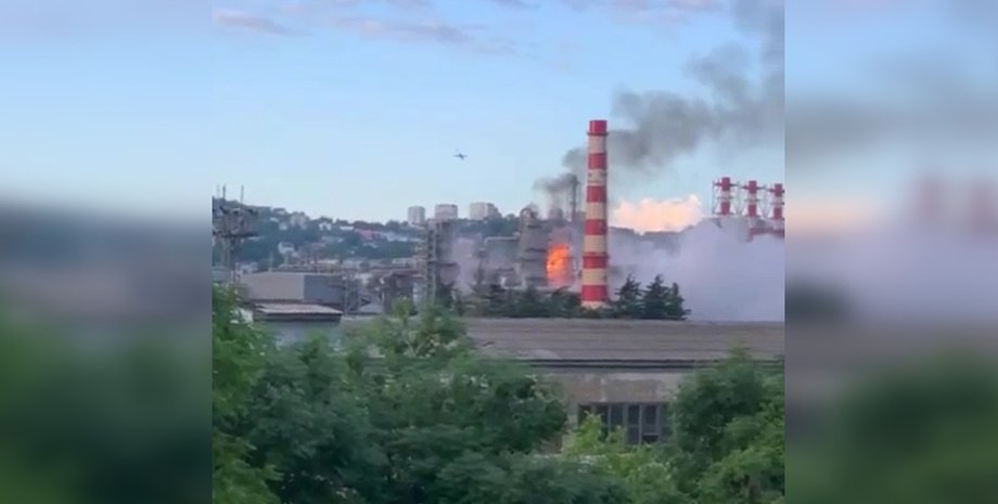 БПЛА, РФ, дрон, беспилотник, пожар, фото