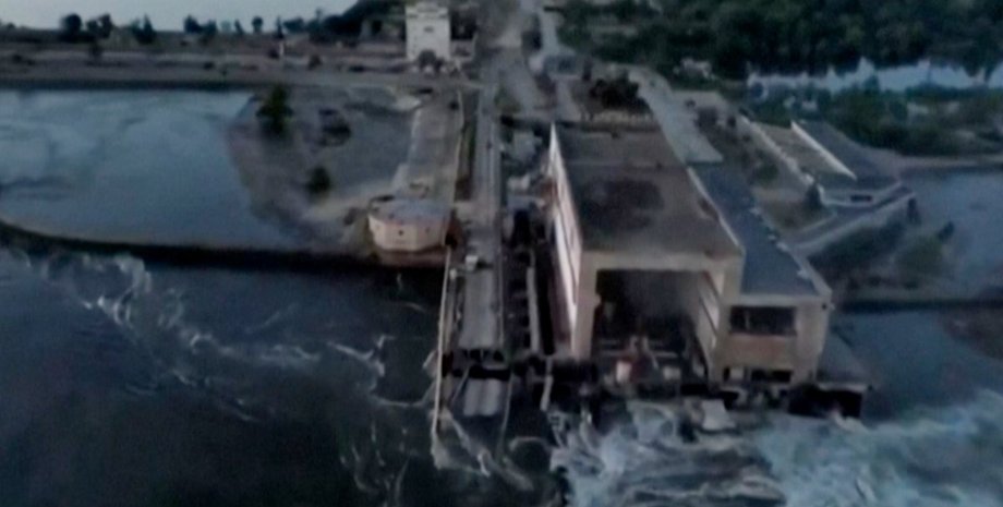 подрыв Каховской ГЭС, война