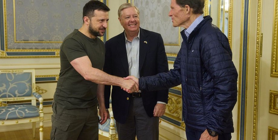 владимир зеленский, зеленский, зеленский блюменталь, зеленский сенаторы, сенаторы в киеве