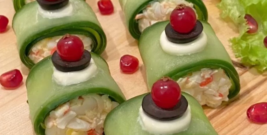 роли з огірка