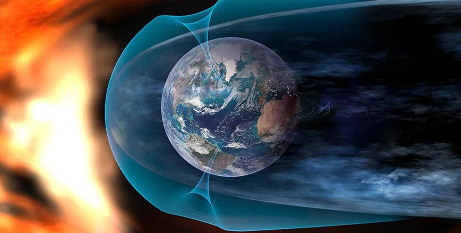 земля, переворот землі, магнітне поле землі