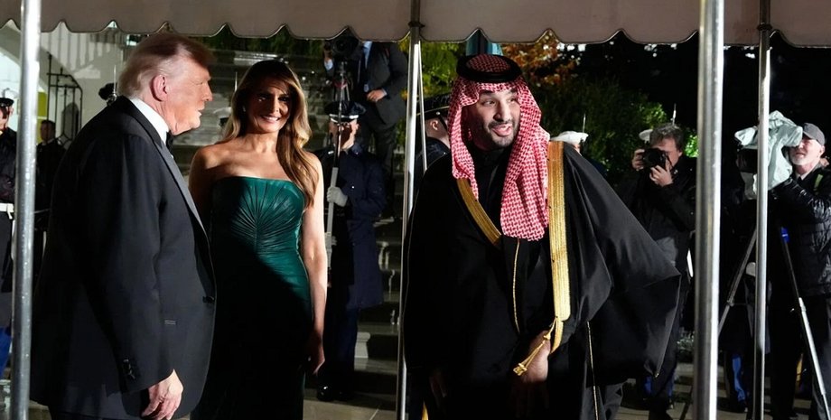 Мухаммед бін Салман трамп меланія трамп