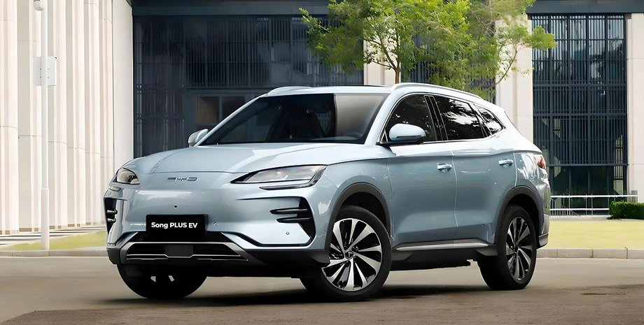 Електричний кросовер BYD Song Plus