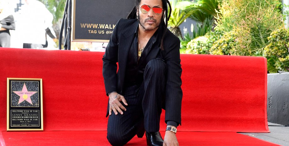 Ленни Кравиц, награда, Аллея славы в Голливуде, певец, музыкант