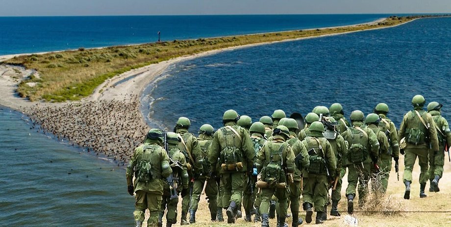 Кинбурнская коса, Кинбурнская коса 2026, российские войска, отступление РФ, оккупанты на Кинбурнской косе